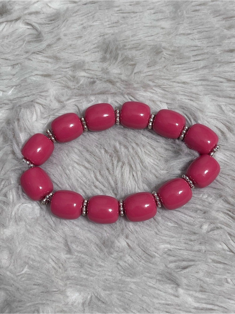 Bubblegum Pink Bracelet
